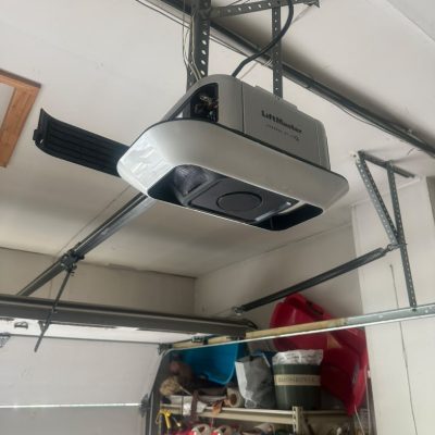 LiftMaster smart garage door opener installed by J&C